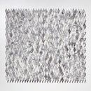 Pitoly Honed Rhomboid 12"x12" Marble Mosaic wall view