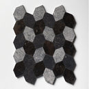 Belgium Blue Textura Limestone Mosaic