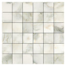 Calacatta Renaissance Honed 2x2 Marble Mosaic