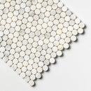 Calacatta Renaissance Honed Marble Mosaic
