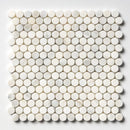Calacatta Renaissance Honed Marble Mosaic