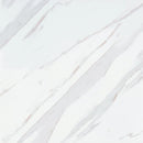 MSI Pietra Calacatta 24x24 marble look glazed porcelain floor wall tile NCAL2424 product shot one tile top view
