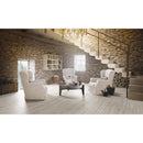 MSI Wood Collection caldera grigia glazed NCALGRI8X47 porcelain floor wall tile 8x47 room shot stone house living area next to stairs