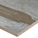 MSI Wood Collection carolina timber white glazed ceramic floor wall tile product shot one plank profile view