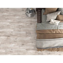 MSI Wood Collection cottage smoke 8x48 glazed porcelain floor wall tile NCOTSMO8X48 room shot bedroom