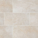 MSI ansello ivory 12x24 glazed ceramic floor wall tile NANSIVO1224 product shot multiple tiles top view