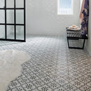 MSI azila 8x8 glazed matte porcelain floor wall tile NAZIL8X8 modern bathroom installed on the floor