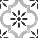 MSI azila 8x8 glazed matte porcelain floor wall tile NAZIL8X8 product shot one tile top view