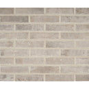 MSI brick collection capella taupe brick NCAPTAUBRI2X10 glazed porcelain floor wall tile product shot multiple bricks top view