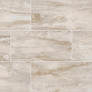 MSI stone collection bernini bianco 12x24 matte glazed porcelain floor wall tile NBERBIA1224 product shot multiple tiles top view