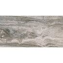 MSI stone collection bernini carbone 12x24 matte glazed porcelain floor wall tile NBERCAR1224 product shot one tile top view