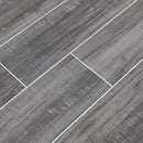 MSI wood collection belmond mercury 8x40 matte glazed ceramic floor wall tile NBELMER8X40 product shot multiple tiles angle view