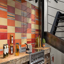 Maiolica Rosso 4″x12″ Polished Wall Tile Liberty US LUSIRG754983 product shot room view