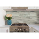 Malta cliffs subway 11.81X11.81 glass mesh mounted mosaic tile SMOT GLSST MALCLI8MM product shot kitchen view