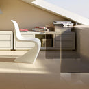 Marble crema marfil polished porcelain floor and wall tile liberty us collection LUSIRSP1212094 product shot study room view