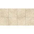 Marble crema marfil polished porcelain floor and wall tile liberty us collection LUSIRSP1224094 product shot multiple tiles top view