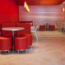 Marble daino reale matte porcelain floor and wall tile liberty us collection LUSIRG1212100 product shot restaurants view