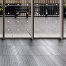 Matx universe honed porcelain floor and wall tile 12"X24" liberty us collection LUSIRG1224137 product shot wall passage view