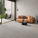 Maven gris 24x48 matte  porcelain floor and wall tile  msi collection NMAVGRI2448 room shot living room view