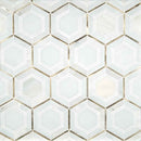 Medici Gold Pattern 10.83" x 12.44" Stone Metal Blend Mesh-Mounted Mosaic Tile - MSI Collection