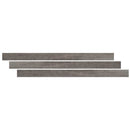 Mezcla 14 thick x 1 34 wide x 94 length luxury vinyl end cap molding VTTMEZCLA-EC product shot multiple tiles top view
