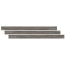 Mezcla 14 thick x 1 34 wide x 94 length luxury vinyl t molding VTTMEZCLA-T product shot multiple tiles top view