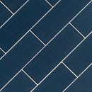 Midnight 4x12 glass wall tile  msi collection SMOT-GL-T-MID412 product shot angle view