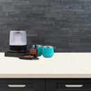 Midnight Ash Veneer Peeland Stick 6in.x22in. Honed Slate Wall Tile SMOT-PNS-VNR-MA6MM bathroom view 4