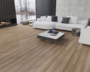 Engineered Hardwood European Oak 7.5" Wide, 74.8" RL, 1/2" Thick Elysian Mojave Fog - Mazzia Collection room shot living room view 3