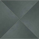 Montauk blue 16 x 16 gauged slate floor and wall tile SMONBLU1616G product shot one tile top view