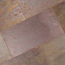 Multi classic 12 in x 24 in gauged slate floor and wall tile SMCLAS1224G product shot multiple tiles angle view