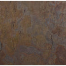 Multi classic 16 in x 16 in gauged slate floor and wall tile SMCLAS1616G-C product shot one tile top view