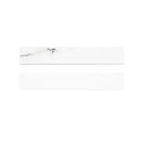 Aria Bianco Bullnose 3"x18" Polished Porcelain Wall Tile - MSI Collection product shot multi tile view
