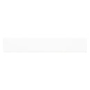Aria Bianco Bullnose 3"x18" Polished Porcelain Wall Tile - MSI Collection product shot tile view