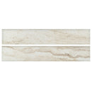 Bernini Bianco Bullnose 3"x18" Matte Porcelain Wall Tile - MSI Collection product shot multi tile view