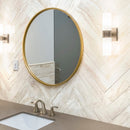 Bernini Bianco Bullnose 3"x18" Matte Porcelain Wall Tile - MSI Collection product shot mirror view