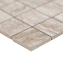 Bernini Camo 12"x12" Matte Porcelain Mesh-Mounted Mosaic Tile product shot profile view