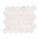 Brighton Grey 12"x12" Hexagon Matte Porcelain Mosaic Floor and Wall Tile - MSI Collection profile view