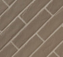 Capella Putty Brick 2.33"x10" Matte Porcelain Floor and Wall Tile - MSI Collection angle view
