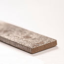 Brickstone Rustique Red 2"x18" Matte Porcelain Floor and Wall Tile - MSI Collection edge view