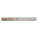 Brickstone Rustique White 2"x18" Matte Porcelain Floor and Wall Tile - MSI Collection single tile view