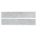 Carrara Bullnose 3"x18" Matte Porcelain Wall Tile - MSI Collection product shot multi tile view