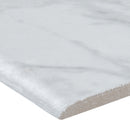 Carrara Bullnose 3"x18" Matte Porcelain Wall Tile - MSI Collection product shot edge view
