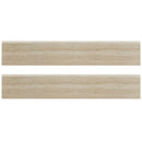 Charisma White  Bullnose 3"x18" Glazed Porcelain Wall Tile - MSI Collection product shot multi tile view