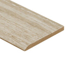 Charisma White  Bullnose 3"x18" Glazed Porcelain Wall Tile - MSI Collection product shot edge view