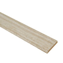 Charisma White  Bullnose 3"x18" Glazed Porcelain Wall Tile - MSI Collection product shot tile view 2