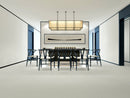 Dimensions glacier glazed porcelain floor and wall tile msi collection NDIMGLA1224 product shot dinning view