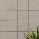 Dimensions Glacier 12"x12" Matte Porcelain Mesh-Mounted Mosaic Tile product shot wall view 3