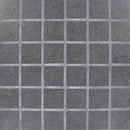 Dimensions Graphite 12"x12" Matte Porcelain Mesh-Mounted Mosaic Tile product shot wall view