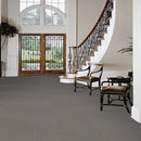 Dimensions Gris Matte Porcelain Floor and Wall Tile - MSI Collection product shot staircase view